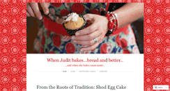 Desktop Screenshot of juditbakes.com